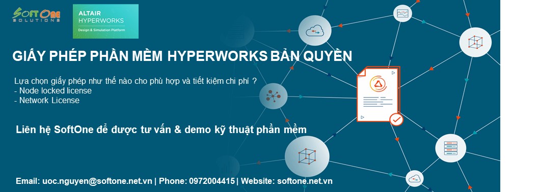 Mua phần mềm HyperWorks bản quyền chính hãng giá tốt nhất