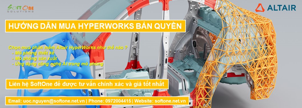 Phần mềm HyperWorks bản quyền_Mua HyperWorks bản quyền chính hãng